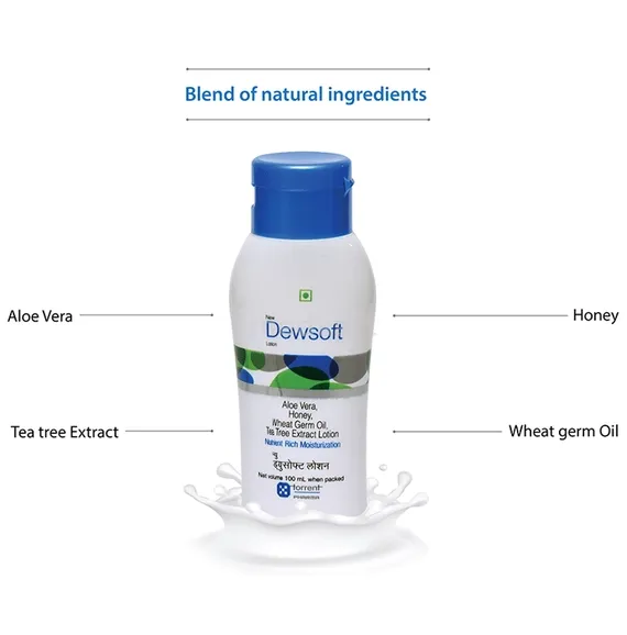 new dewsoft lotion 100 ml